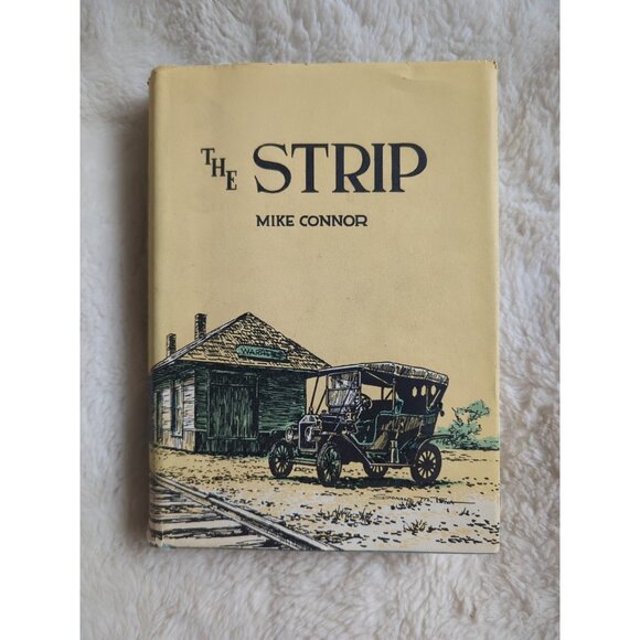 The Strip Vtg Book 1st Ed Signed by Mike Connor 1964 HC DJ Naylor Company - Picture 1 of 7